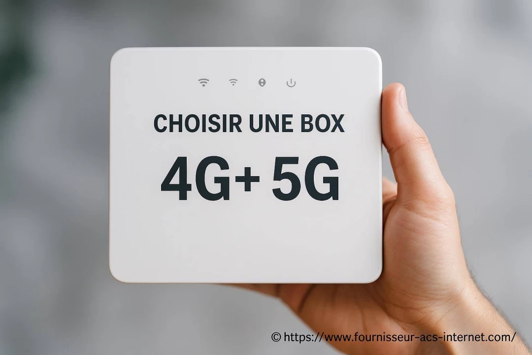 Choisir une Box 4g+5G 5G+