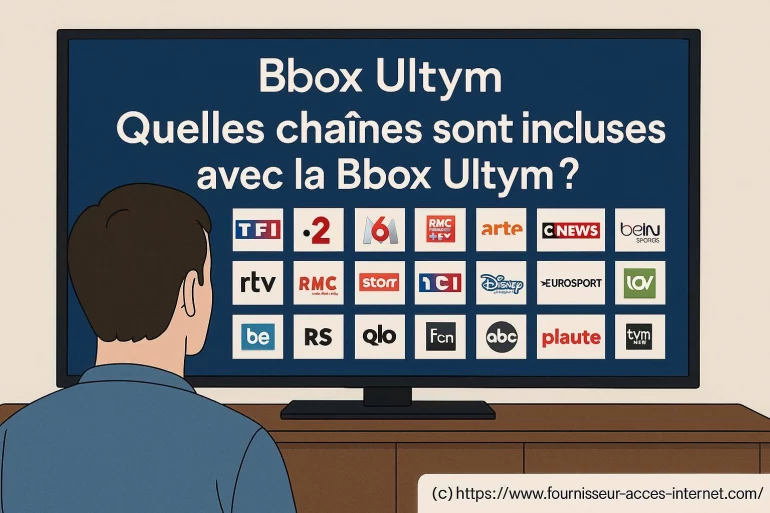 Quelles chaînes sont incluses avec la bbox ultym ?