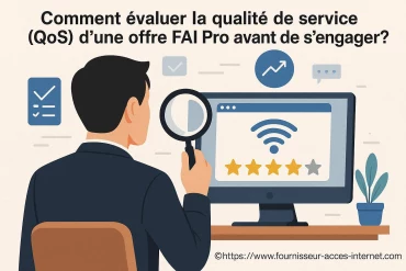 Comment évaluer la qualité de service d’une offre FAI Pro avant de s’engager ?