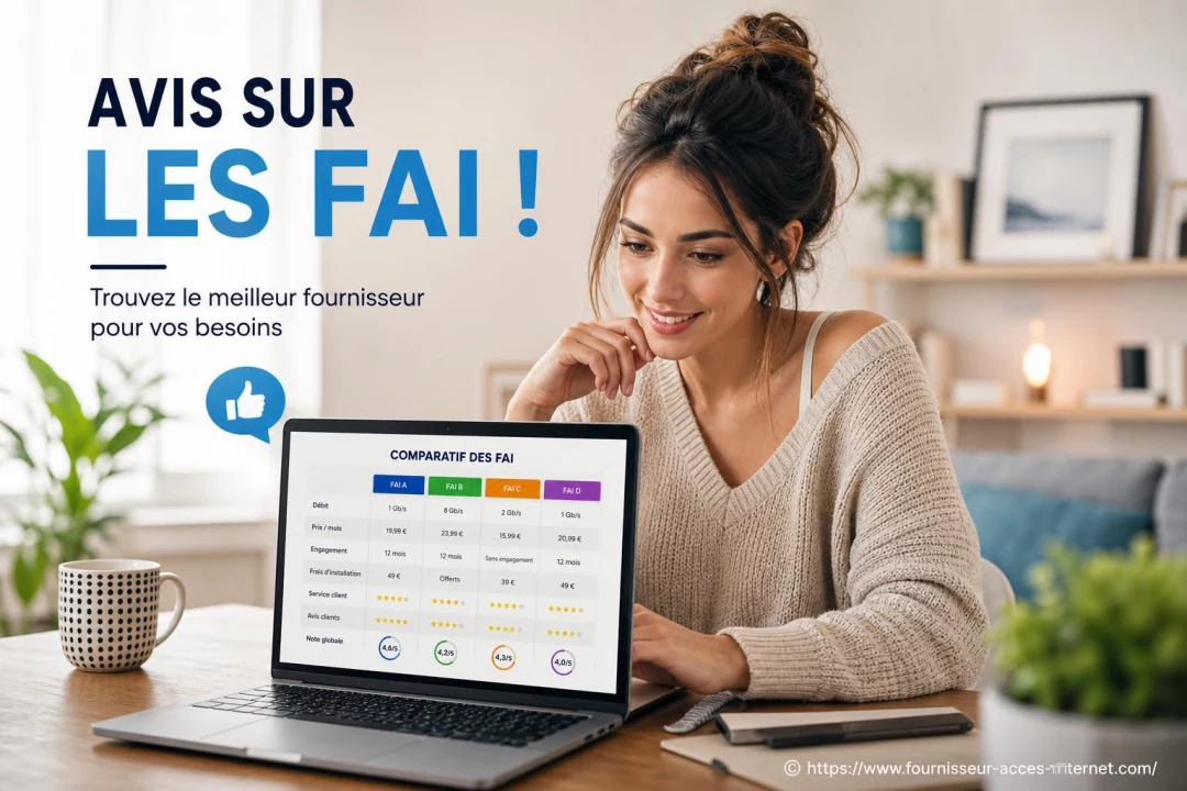Avis sur les fournisseurs internet : tests, retours et points à vérifier