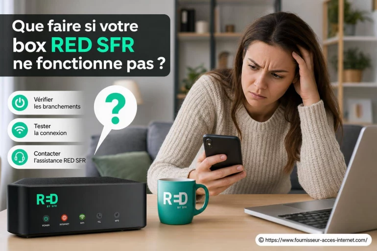 Que faire si votre box RED SFR ne fonctionne pas ?