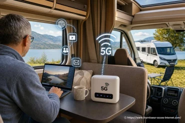 Utiliser une box 5G en camping-car : comment profiter dâune connexion rapide et stable ?