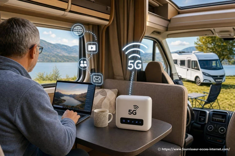 Utiliser une box 5G en camping-car : comment profiter d’une connexion rapide et stable ?