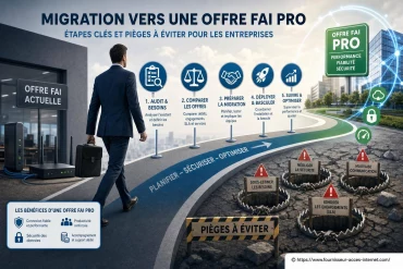 Migration vers une offre FAI Pro : quelles étapes clés et quels piÚges éviter pour les entreprises ?