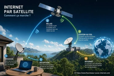 Internet par satellite : comment ça marche ?