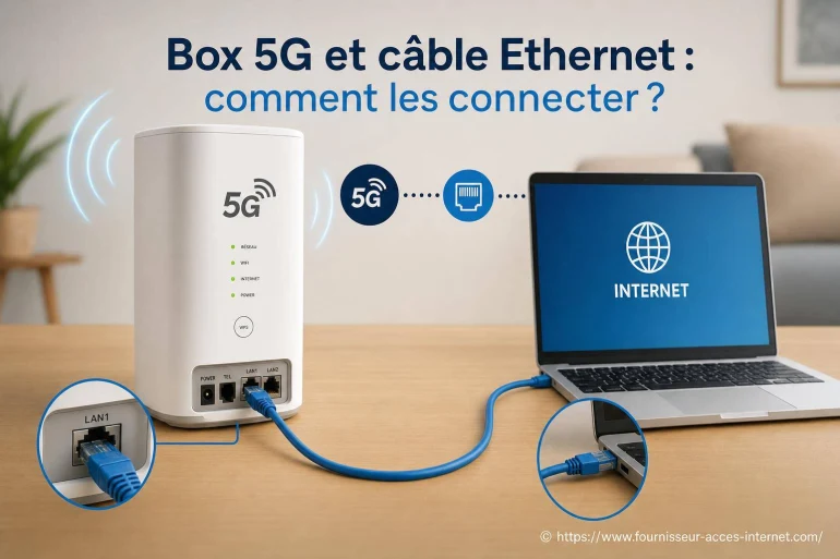 Box 5G et câble Ethernet : comment les connecter ?