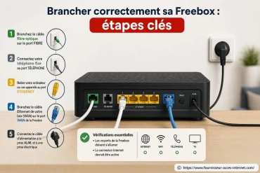 Brancher correctement sa Freebox : les étapes clés