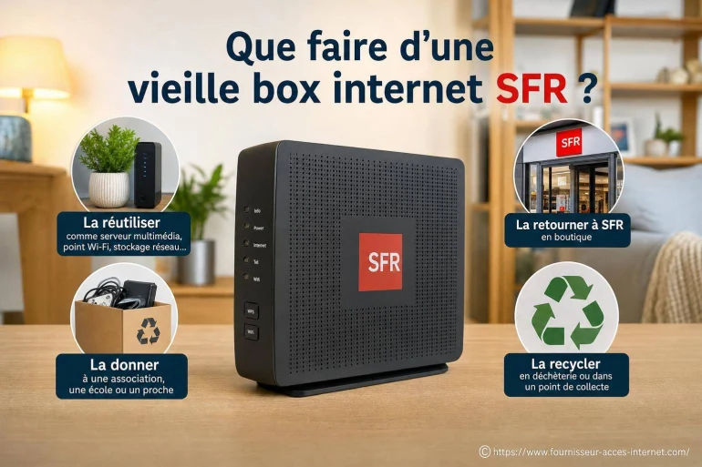 Que faire d’une vieille box internet SFR ?