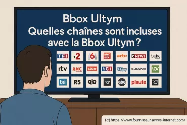 Quelles chaînes sont incluses avec la bbox ultym ?