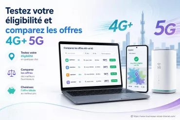 Comparatif box 4G/5G : quelles offres internet choisir sans fibre ?