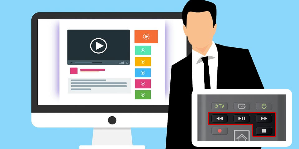 Fonctions «Retour au direct», «Enregistrer» et «Replay»