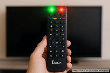 Télécommande Bbox : que signifie le clignotement rouge et vert ?