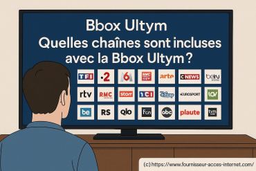 Quelles chaînes sont incluses avec la bbox ultym ?