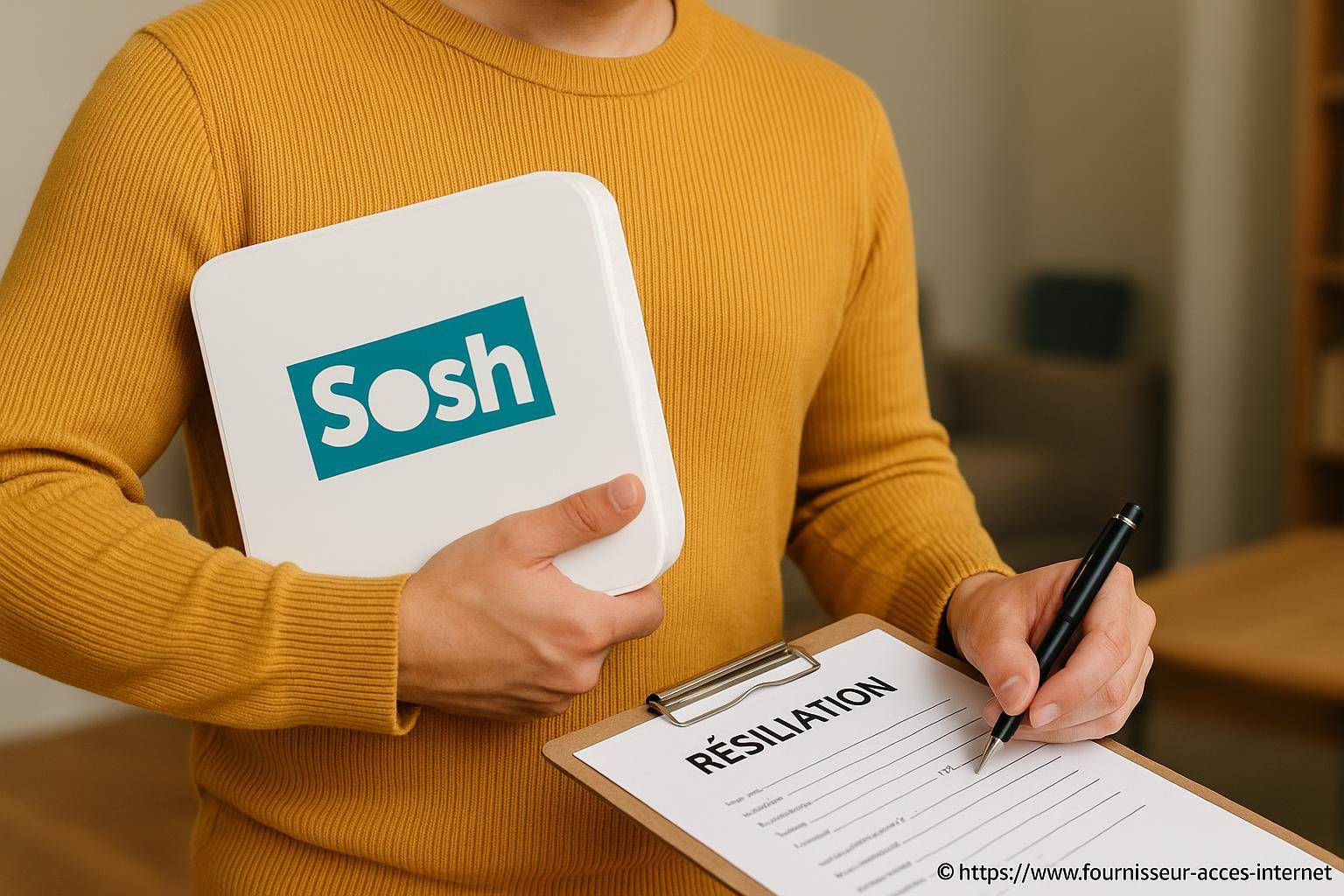 Résilier ma box Sosh : quelles démarches suivre pas à pas ?