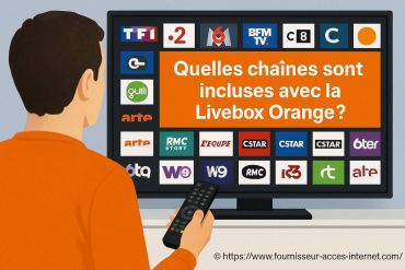 Quelles chaînes sont incluses avec la Livebox Orange ?