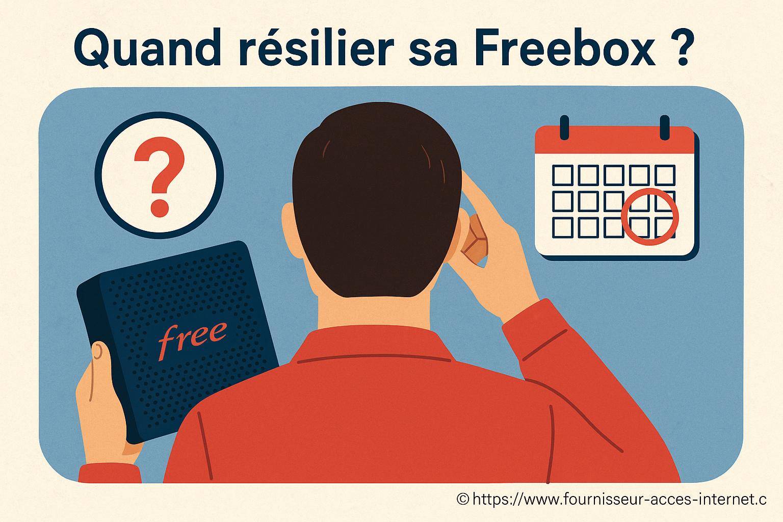 Quand résilier sa Freebox et comment procéder facilement ?