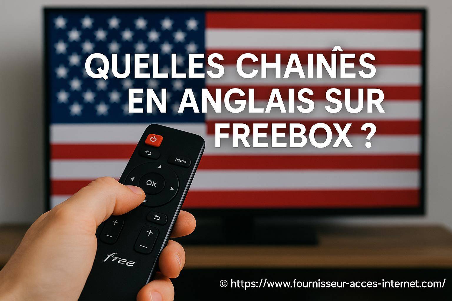 Quelles chaînes en anglais peut-on regarder sur Freebox ?