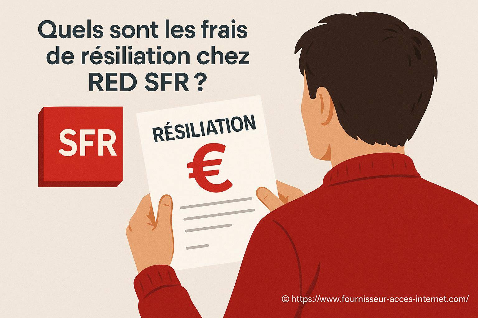 Quels sont les frais de résiliation chez RED SFR ?