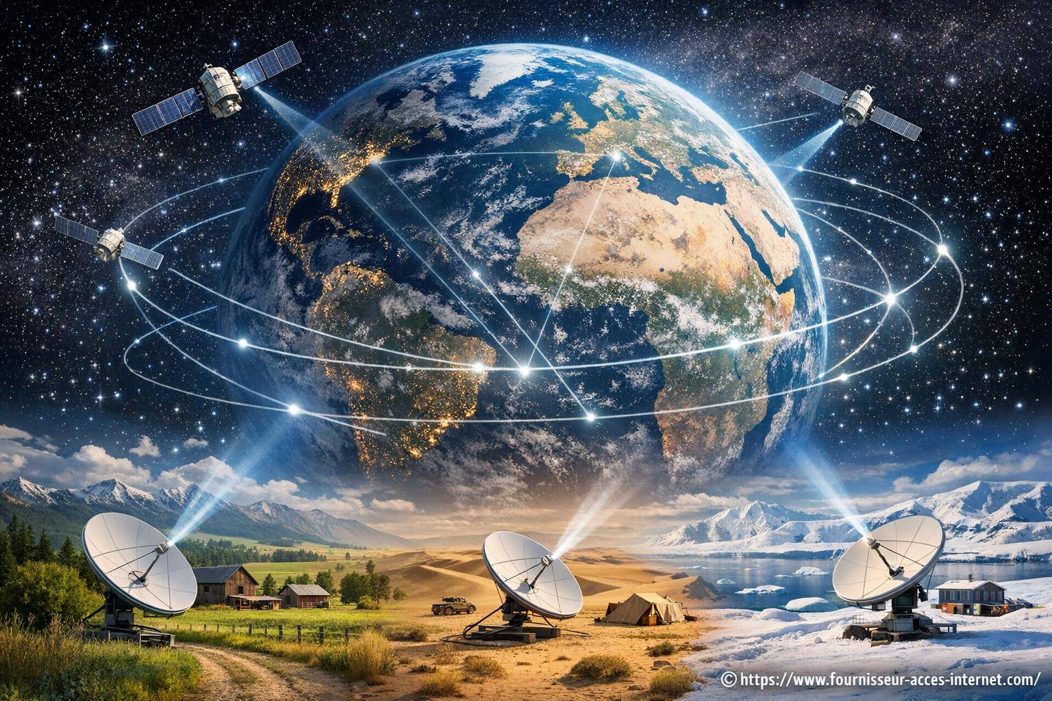 Internet par satellite partout dans le monde : quels avantages et enjeux ?