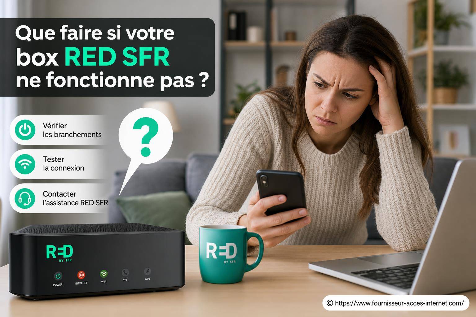 Que faire si votre box RED SFR ne fonctionne pas ?