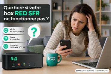 Que faire si votre box RED SFR ne fonctionne pas ?