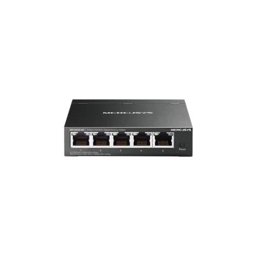 Mercusys TP-Link Switch 2.5 Gigabit 5 Ports, Boitier Métal, 