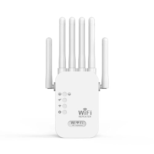 Répéteur WiFi 300Mbps, Routeur WiFi Extender, Amplificateur 