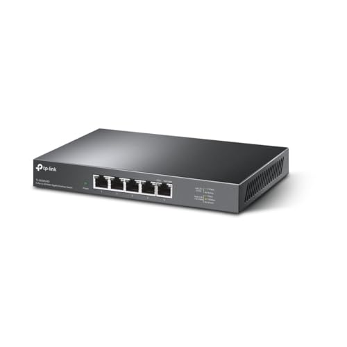 TP-Link Switch 2.5 Gigabit 5 Ports, Boitier Métal, Silencieu