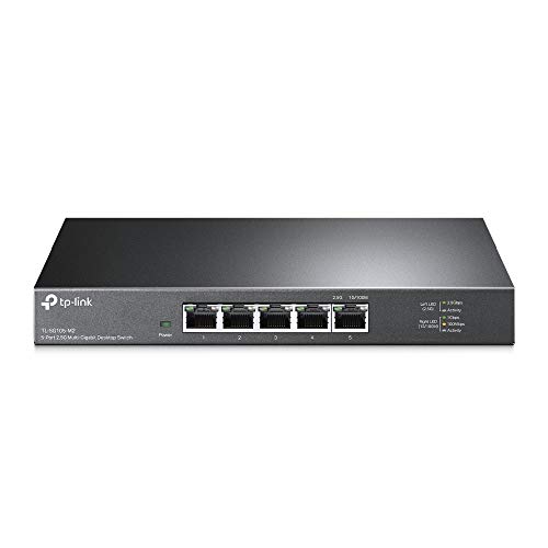 TP-Link TL-SG105-M2 Switch 2.5 Gigabit 5 Ports 2.5 Gbps, Eth