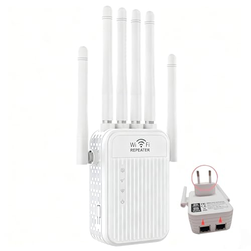 Répéteur WiFi,Extender WiFi, Amplificateur WiFi 1200Mbps Dou