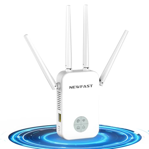 Répéteur WiFi AC1200 Puissant Blanc