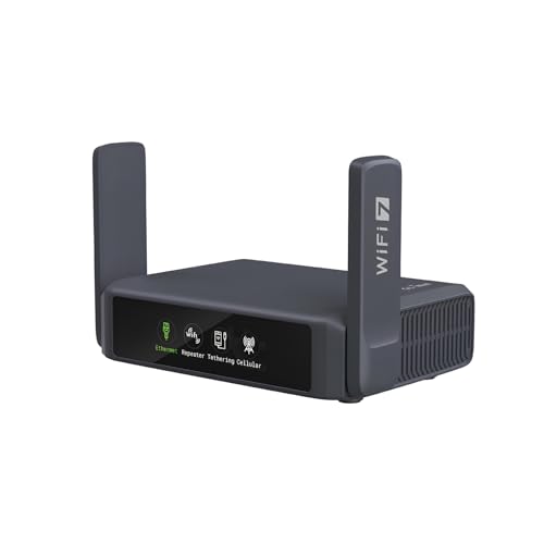 GL.iNet GL-BE3600 (Slate 7) Routeur de Voyage Portable, Rout