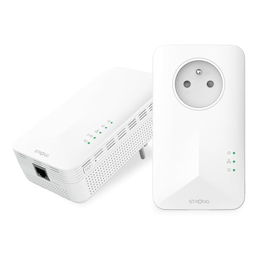 STRONG Powerline 1000 Kit - CPL WiFi AC1200 Mbps avec Gigabi