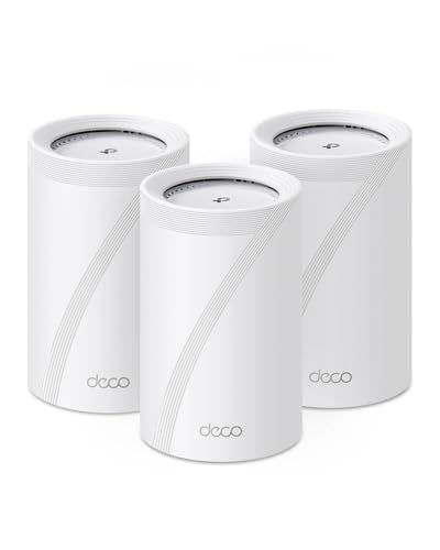 TP-Link Deco BE68 (3-Pack), WiFi 7 Mesh BE14000 tri-Bande, 1