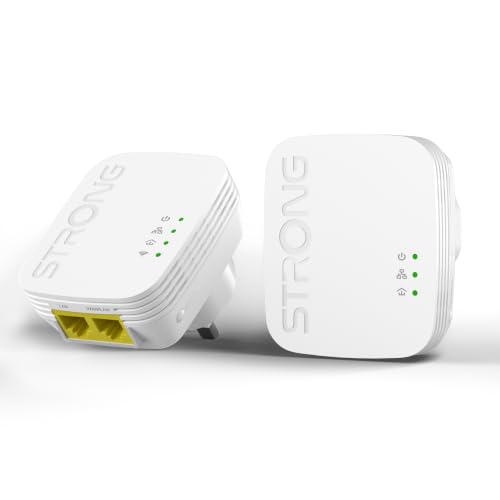STRONG Kit CPL WiFi AV600, WiFi 300 Mbps, 2 Ports Ethernet