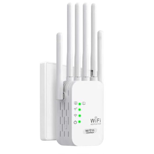 5G Répéteur WiFi Puissant 1200Mbps - Amplificateur de Signal