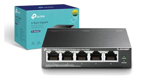 TP-Link TL-SG1005P Commutateur Gigabit LAN PoE 5 ports avec
