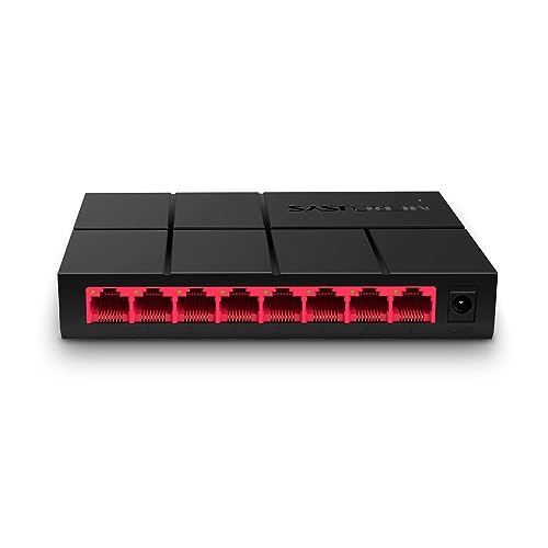 Switch Ethernet Gigabit 8 Ports