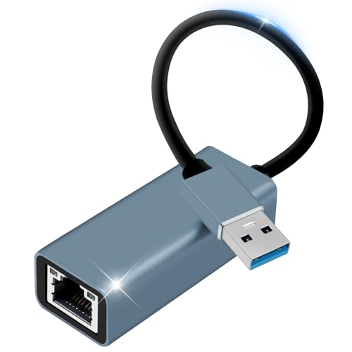 Adaptateur USB Ethernet, Gigabit 1000Mbps Adaptateur RJ45 US
