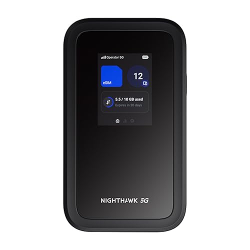 NETGEAR Nighthawk M7 | Routeur WiFi 5G Portable avec eSIM | 