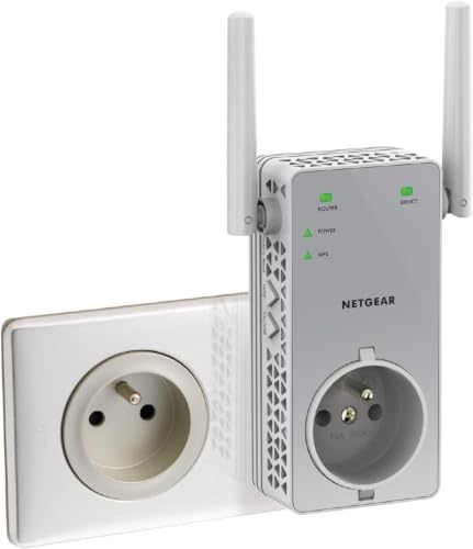 Netgear - AC750 WiFi Range Extender EX3800 - Wi-FI Range Ext