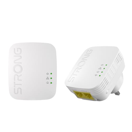STRONG Kit CPL WiFi AV600, WiFi 300 Mbps, 2 Ports Ethernet |
