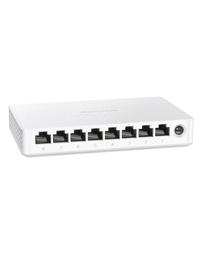 BrosTrend Switch Ethernet 2.5G 8 Ports, Switch RJ45 2.5Gb Un