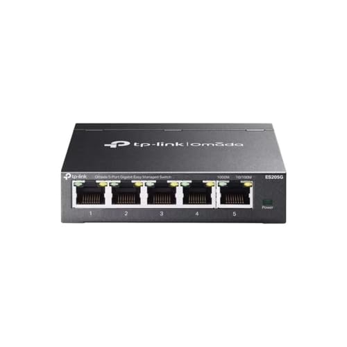 TP-Link Omada Switch Ethernet 5 Ports RJ45 Métal Gigabit (10
