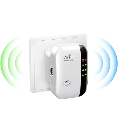 WiFi Répéteur, 300 Mbit/s 2,4GHz Amplificateur WiFi Puissant