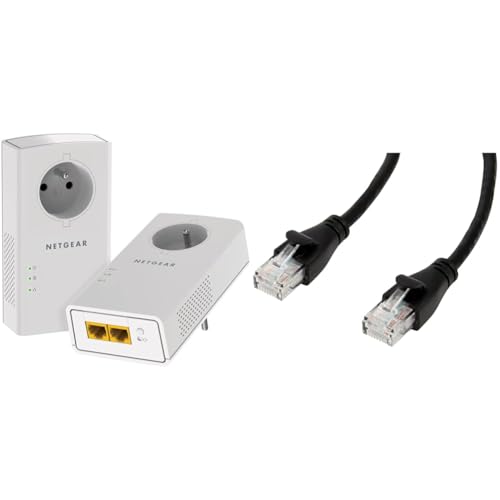 Pack CPL 2000 Mbps avec Câble RJ45