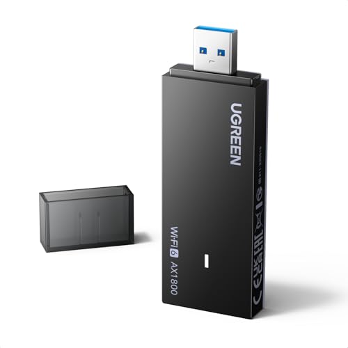 UGREEN Clé WiFi 6 AX1800 Puissante Adaptateur USB sans Fil D