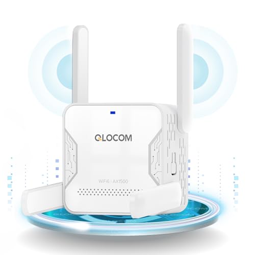 Répéteur WiFi 6 QLOCOM AX1500