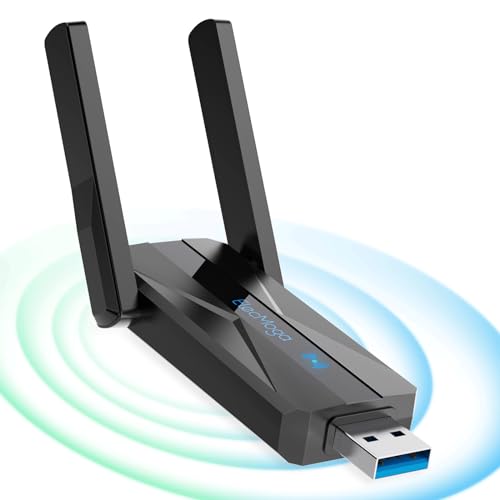 ElecMoga Clé WiFi Puissante AC1300 Mbps, USB 3.0 WiFi USB 5d