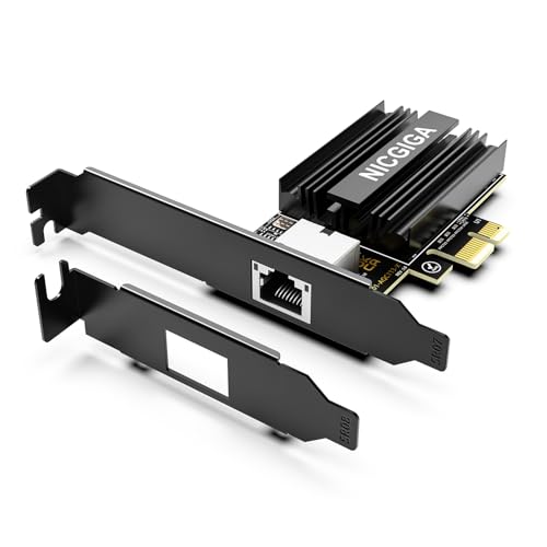 Carte réseau PCI-e4.0 X1 10G Base-T, contrôleur Marvell AQC1